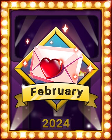 Fluttering Jewels Lap 3 Badge - Bejeweled Stars