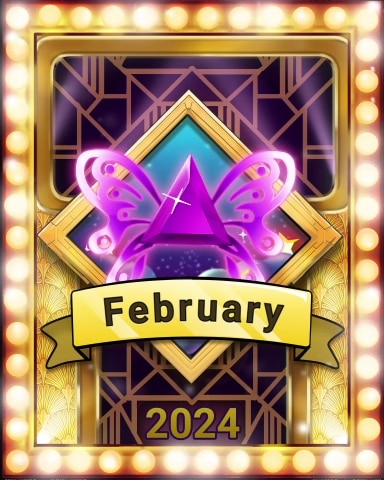 Fluttering Jewels Victory Badge