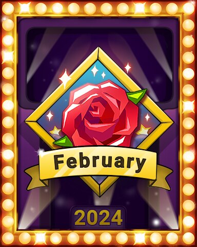 Fluttering Jewels Lap 4 Badge - Bejeweled Stars