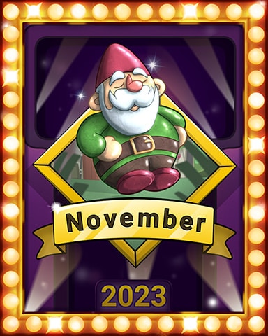 Gardens Galore Lap 1 Badge - Garden Blast