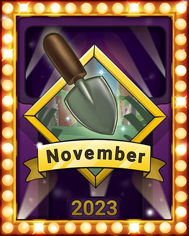 Gardens Galore Lap 2 Badge - Garden Blast