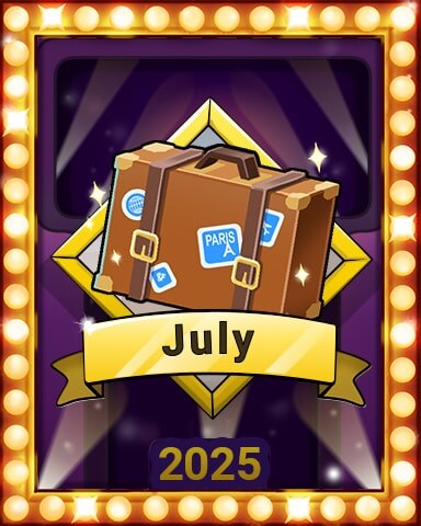 Jet Set Solitaire July Jetsetters Lap 3 Badge