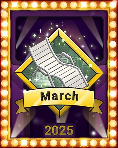MONOPOLY Sudoku Monopoly March Madness Lap 2 Badge