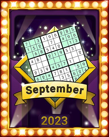 Sudoku Back to School Lap 2 Badge - MONOPOLY Sudoku
