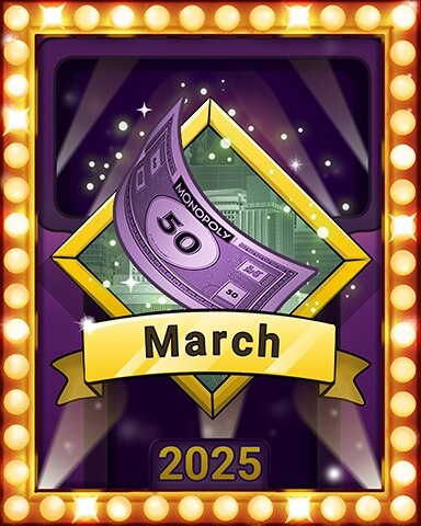 MONOPOLY Sudoku Monopoly March Madness Lap 3 Badge