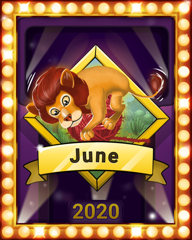 June Jaunt Lap 3 Badge - Mahjong Sanctuary