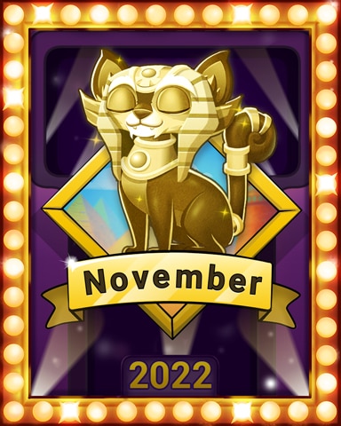 Autumn Spin Lap 4 Badge - Pogo Slots