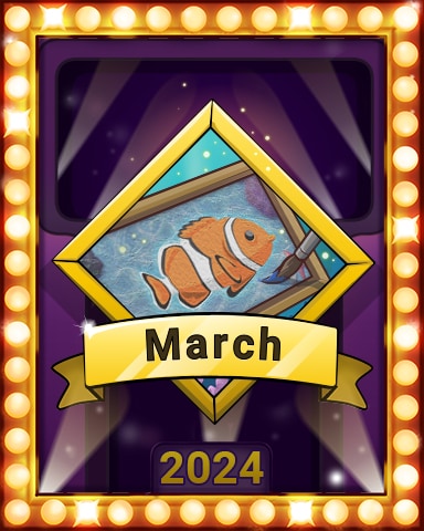 Artsy Aquatic Creations Lap 1 Badge - Quinn's Aquarium