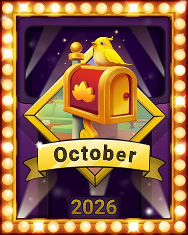 Halloween Home Lap 3 Badge - Solitaire Home Story