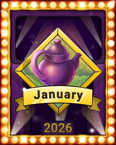 Solitaire Home Story Serenity Tea Garden Lap 3 Badge