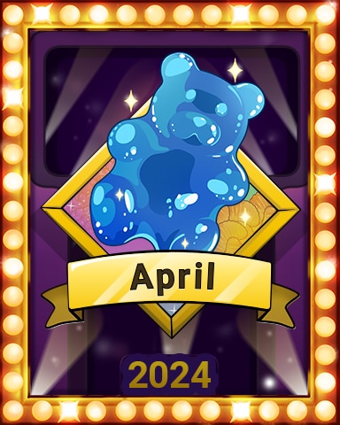 Sugar Rush in April Lap 1 Badge - Sweet Tooth Town