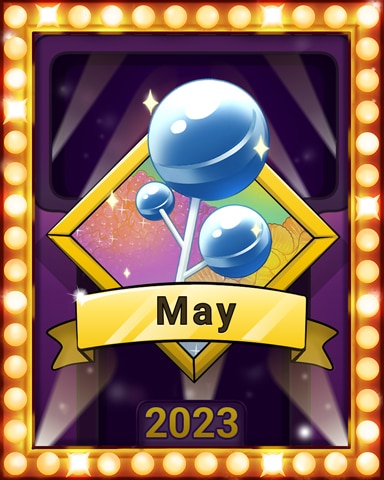 May Sweetness Lap 1 Badge - Sweet Tooth Town
