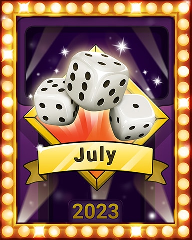 Midsummer Rolls Lap 2 Badge - Yahtzee! Wild