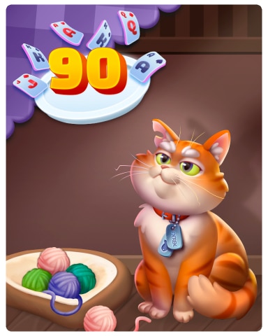 Card Scramble Rank 90 Badge