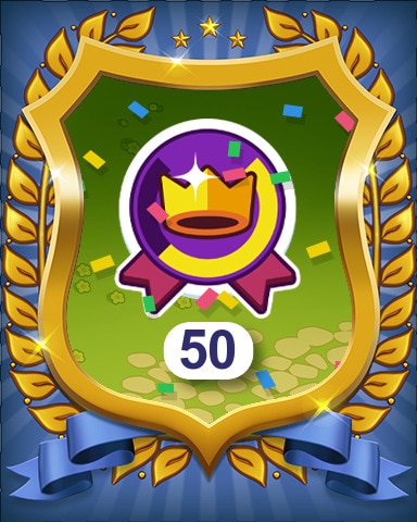 Farm Merge Valley Rank 50 Badge