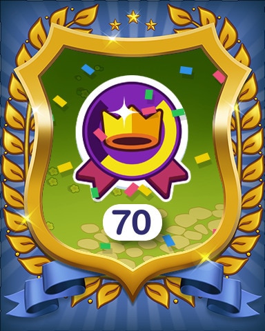Pogo Farm Merge Valley Rank 70 Badge