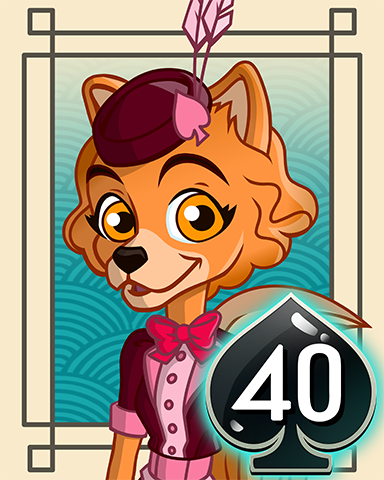 Spades HD Stacked Hand Badge