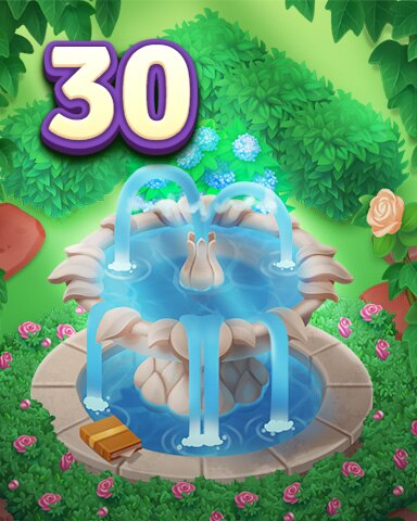 Secret Word Gardens Rank 30 Badge