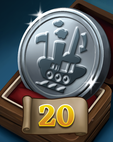 Thousand Island Solitaire HD Errand Ensign Badge