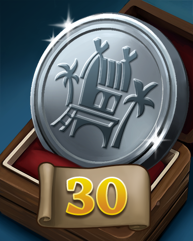 Thousand Island Solitaire HD Delivery Dispatcher Badge