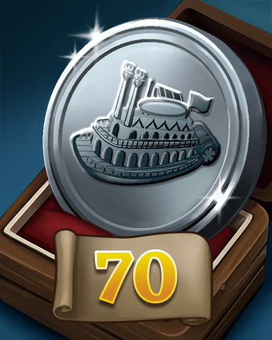 Thousand Island Solitaire HD Cruising Courier Badge