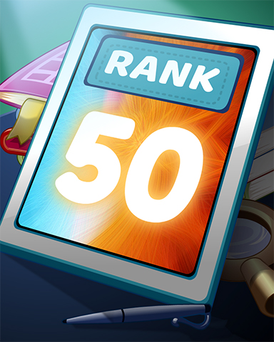 Word Search Daily HD Rank 50 Badge