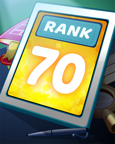 Word Search Daily HD Rank 70 Badge