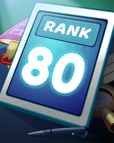 Word Search Daily HD Rank 80 Badge