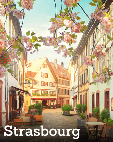 Strasbourg Badge - From France with Love