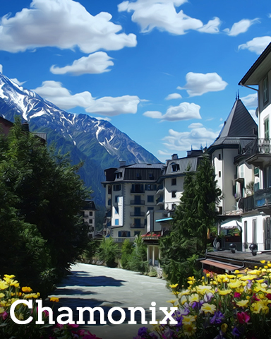 From France with Love Chamonix Badge