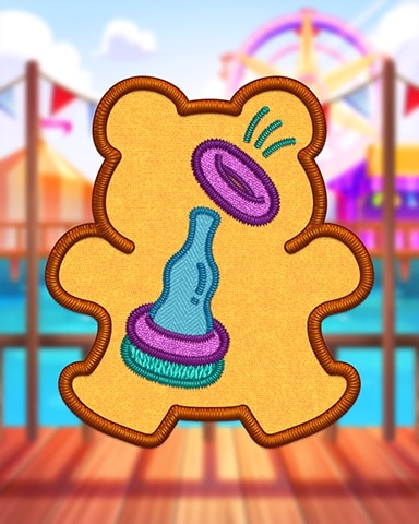 Pogo Daily Sudoku Orange Ring Toss Badge