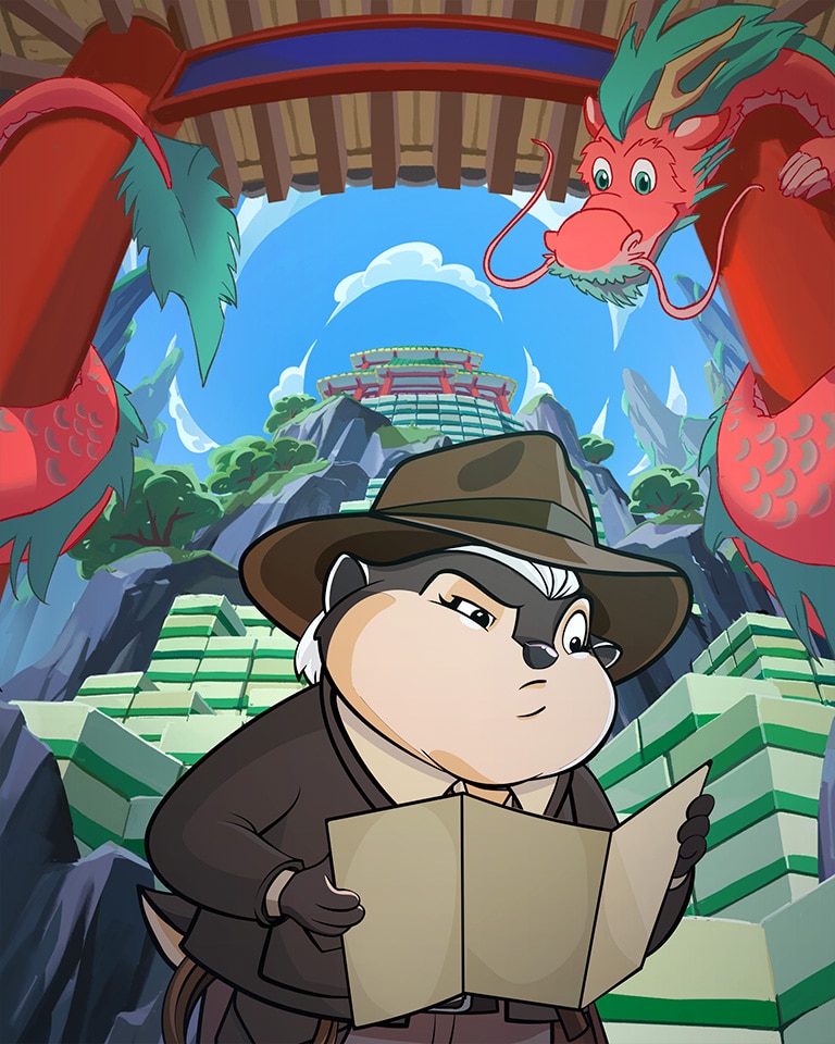 Climb the Jade Badge - Mahjong Garden HD