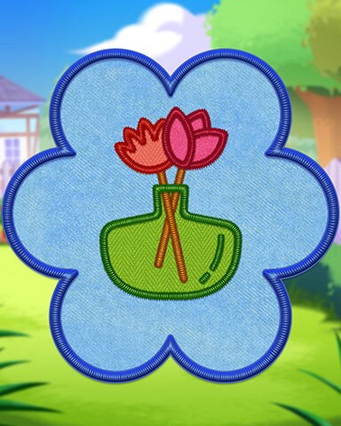 Tri-Peaks Solitaire HD Blue Arrangement Badge