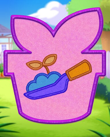 Merge Academy Pink Planting Badge