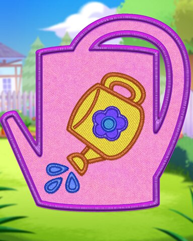 Trizzle Pink Watering Badge