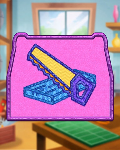 Violet Carpentry Badge - Merge Academy