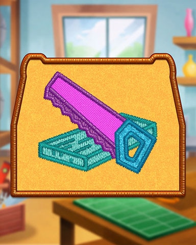 Yellow Carpentry Badge - Trizzle