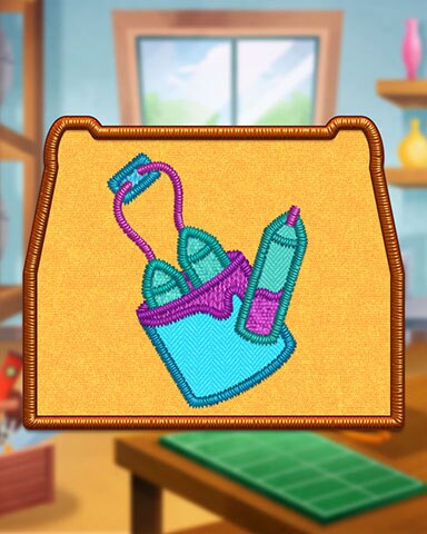 Yellow Chandler Badge - Snowbird Solitaire