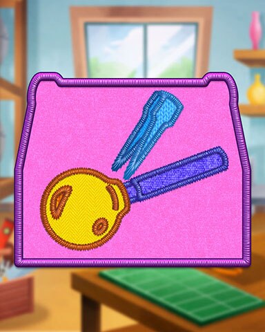 Violet Glassblowing Badge - Crazy Cakes 2