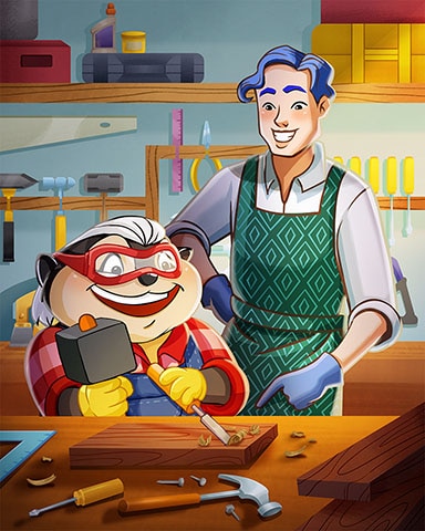 Chisel Champ Badge - World Class Solitaire HD