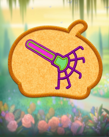 Peggle Blast HD Yellow Landscaping Badge