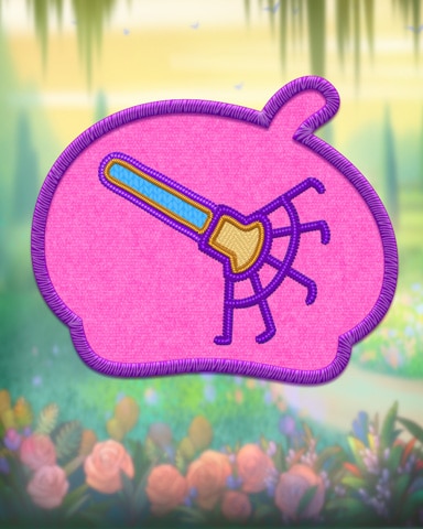 Garden Blast Violet Landscaping Badge