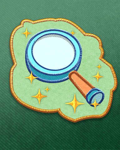 Threading Needle Renaissance Fair Badge