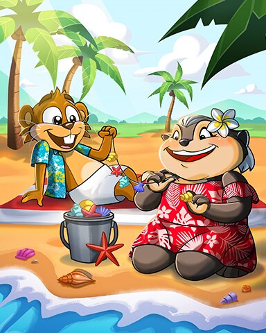 Seashells by the Seashore Badge - Word Whomp HD