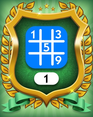 Beginner 1 Badge - MONOPOLY Sudoku