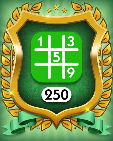 Monopoly Sudoku Easy 250 Badge