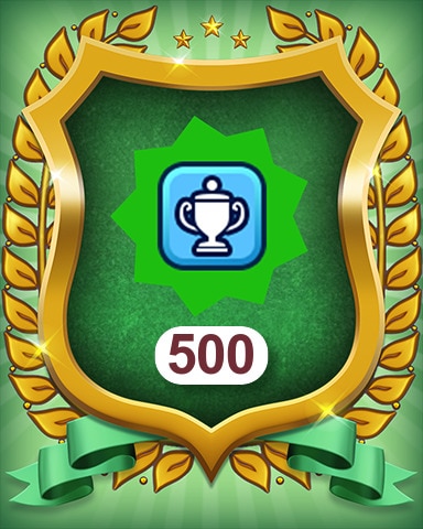 Pogo MONOPOLY Sudoku Champion Easy 500 Badge