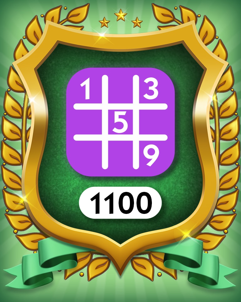 Monopoly Sudoku Boardwalk 1100 Expert Badge