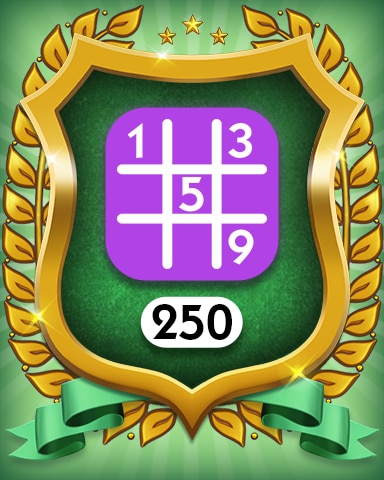Monopoly Sudoku Expert 250 Badge