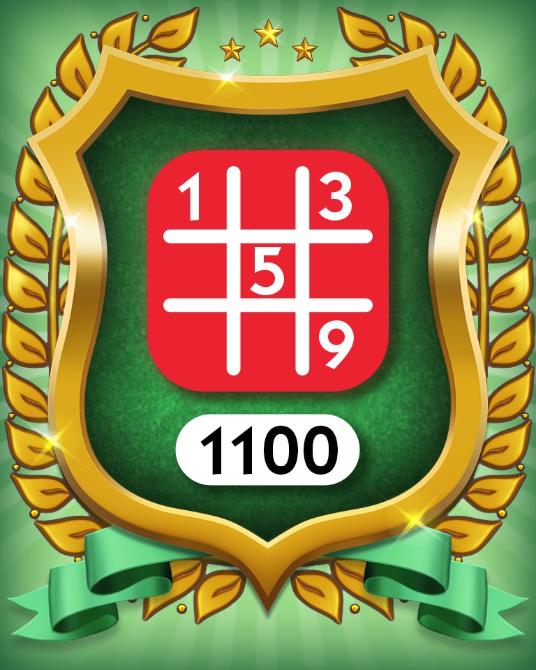 Monopoly Sudoku Marvin Gardens 1100 Hard Badge